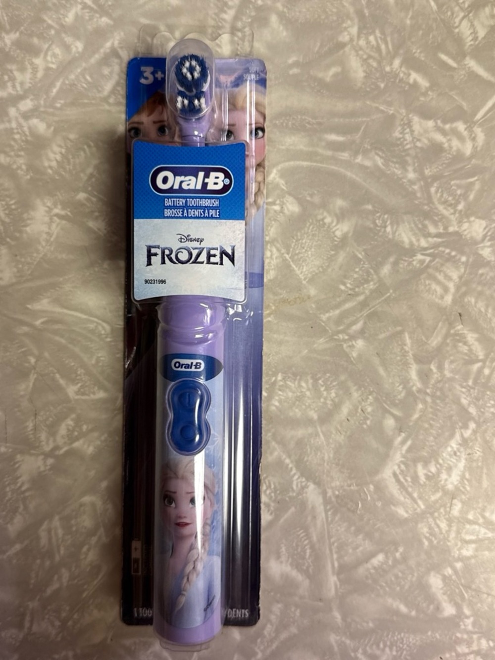 Disney Frozen Oral-B Purple and Blue Battery Toothbrush